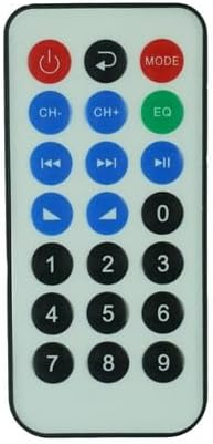 HCDZ Replacement Remote Control for Moukey MAMP7 MAMP1 MAMP3 MAMP2 Hi-Fi Stereo Karaoke Audio Amplifier PA Speaker System