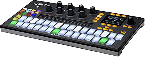 Presonus Atom Sq Hybrid Keyboard/Pad Production/Midi And Performance Controller With Studio One Artist And Ableton Live Lite Daw Recording Software And Professional Studio Microphone Kit #TOP2