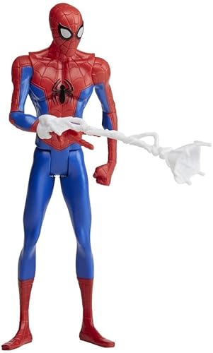 Miniatura 2 de Marvel Spider-Man: Across The Spider-Verse Spider-Man, figura de acción a escala de 6 pulgadas con accesorio de red, juguetes para niños a partir de