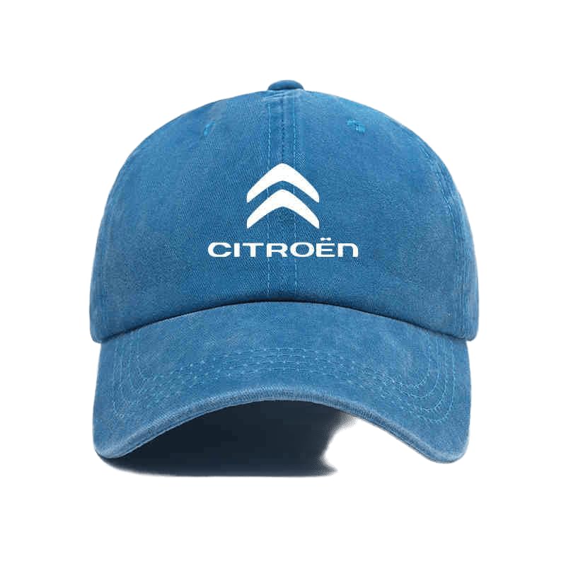 Gorra Béisbol Coche Logo para Citroen Berlingo 2018, Algodón Ajustable Trasera, Gorra de Coche de Carreras Regalo Fans Automóvil,B-One Size