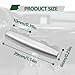 NOTISH 2pcs Air Vent Clip Tab A/C Fresh AirGrille Clips, Air Conditioning Air Vent Outlet TabUpgraded Chrome-Plated Trim, Front Row AirVent Clip Compatible with X5 F15 2014-2018 X6 2015-2018