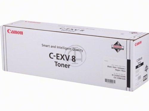 Cartouche toner Canon S 3200 original noir C-EXV 8 pour photocopieur