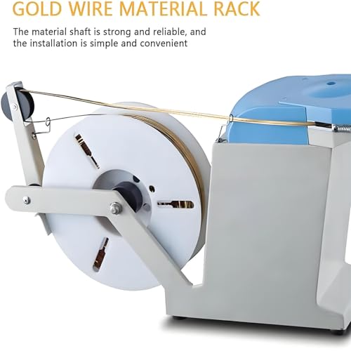 Elektrische Bindemaschine, halbmanuelles Beutelverschlussgerät zum Bündeln von 0,1-1,2 mm Durchmesser, automatische Spiralwicklung mit 200 mm Spannkreis