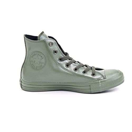 Converse all star ct hi verde pelle gommata