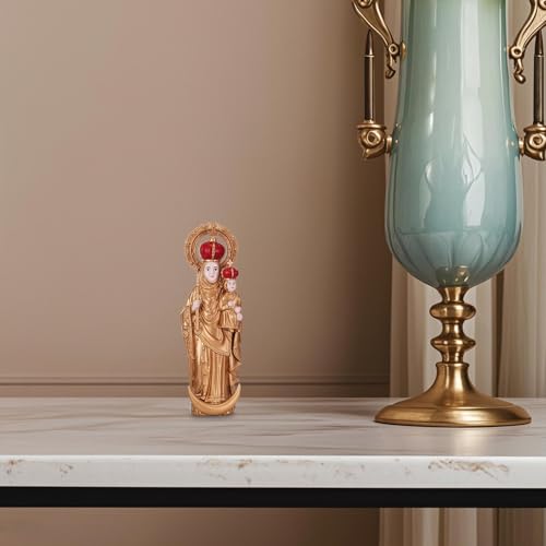 Sculpture religieuse CLSDRZC dorée 10cm pour déco de table - 5