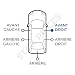 STARKIT PERFORMANCE Elevalunas eléctrico delantero derecho copiloto para Citroën Berlingo y Peugeot...