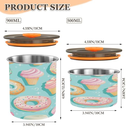 Envase para Café Hermético ATTX 500 ml Acero Inoxidable miniatura 2