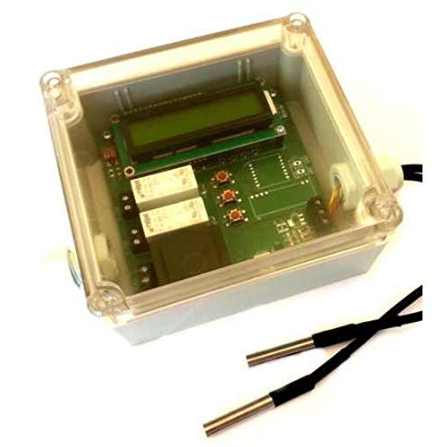 3-Wege und 4-Wege Ventilsteuerung Mischventil Steuerung für Mischer 230V Antriebsmotor Stellmotor witterungsgeführt Cover