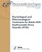 Psychological and Pharmacological Treatments for Adults With Posttraumatic Stress Disorder (PTSD): Comparative Effectiveness Review Number 92