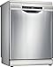 Bosch SMS4HMI06E Serie 4, Lavastoviglie da libera installazione, Home Connect, Diagnostica da remoto, Assistente al lavaggio, Programma preferito, EcoDosage, Acciaio, 60cm