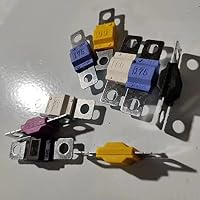 Midi Schraubsicherung Hochstromsicherung 30A-80A,100A Ampere bis 32V DC, 32V Kfz Sicherung Bolt-on Sicherung für Marine-Energiesystem Elektrisches Hybridfahrzeug Autoradio Gleichstrommotor, 14Stück – Ansicht 6