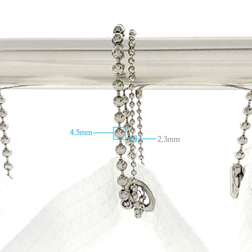 Shower Curtain Hooks Rings, Shower Hooks For Bathroom Shower Rods Curtains, Set Of 12 Hooks, Spa-Quality Look-Antique Brass #TOP6