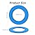 Flush Valve Seal for American Standard, 3 Pack Upgraded Silicone Material 7301111-0070A American Standard Toilet Parts Replacement for Champion 4 and Eljer Titan 4