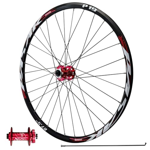 LPYDWZ MTB ]ԃzC[Zbg 26 27.5 C` 29 C`AA~ HG V[hxAO 142mm X[ANX 32H tg & A 7-12 Xs[hJZbgp(THRU AXLE Front wheel