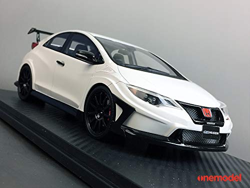 ONEMODEL 1/18 Honda Civic FK2 Mugen Championship White Finished