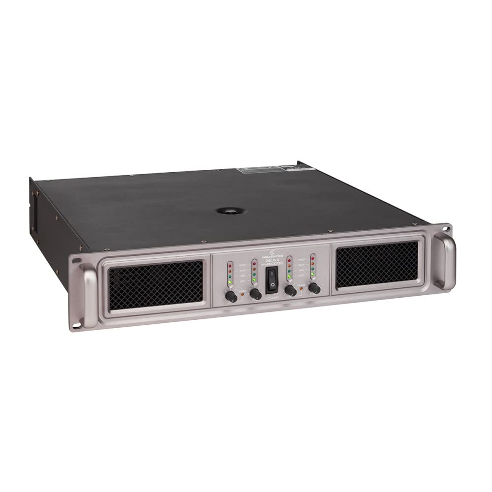 Soundsation Zeus II H-2600QX - Amplificatore Professionale 4 X 600W @ 4ohm