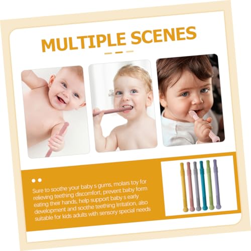Jouets de dentition en silicone souple pour accessoires poussée dentaire