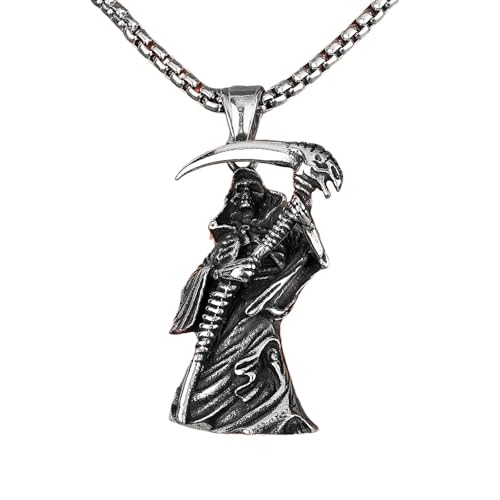 Chaîne faucheuse homme le cadeau punk idéal pour petit ami