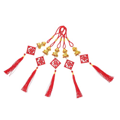 Serpent de l'année chinoise décorations suspendues Feng Shui et symboles de chance