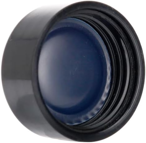 5ml Black Glass Jar with UV Protection and Child-Resistant Lid
