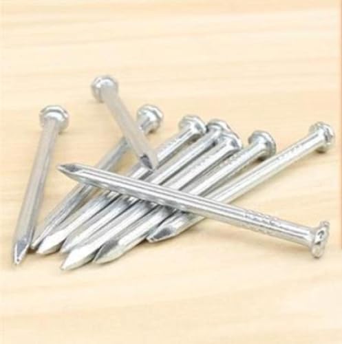 Clavos de acero para construcción y carpintería, alta dureza, superficies galvanizadas, varios tamaños (16mm a 100mm) miniatura 5