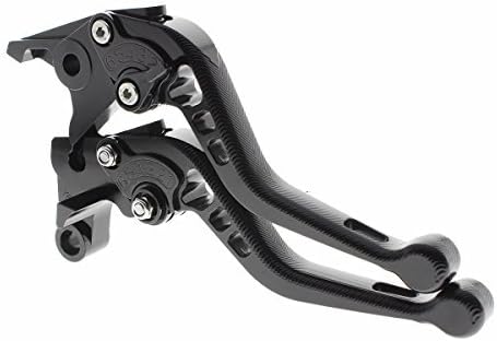 Motorcycle 3D Texture Aluminum Short Brake Clutch Levers Compatible with YZF R1 R1M R1S 2015-2020,YZF R6 2017-2020