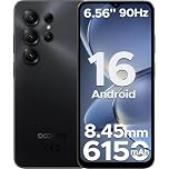 DOOGEESmart NOTE 56 X Mobile Phones, Android 16 Phone, 6150mAh, 6.56" HD+ 90Hz, 24GB + 64GB/2TB Android Phones, Octa Core, Dual SIM Unlocked Mobile Phone, Face ID, 3.5mm Jack, GPS, OTG