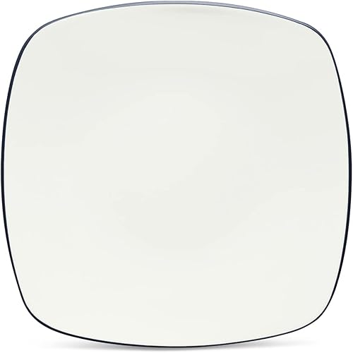 Miniatura 2 de Noritake Colorwave Navy - Juego de 4 platos llanos cuadrados, 10-34 pulgadas