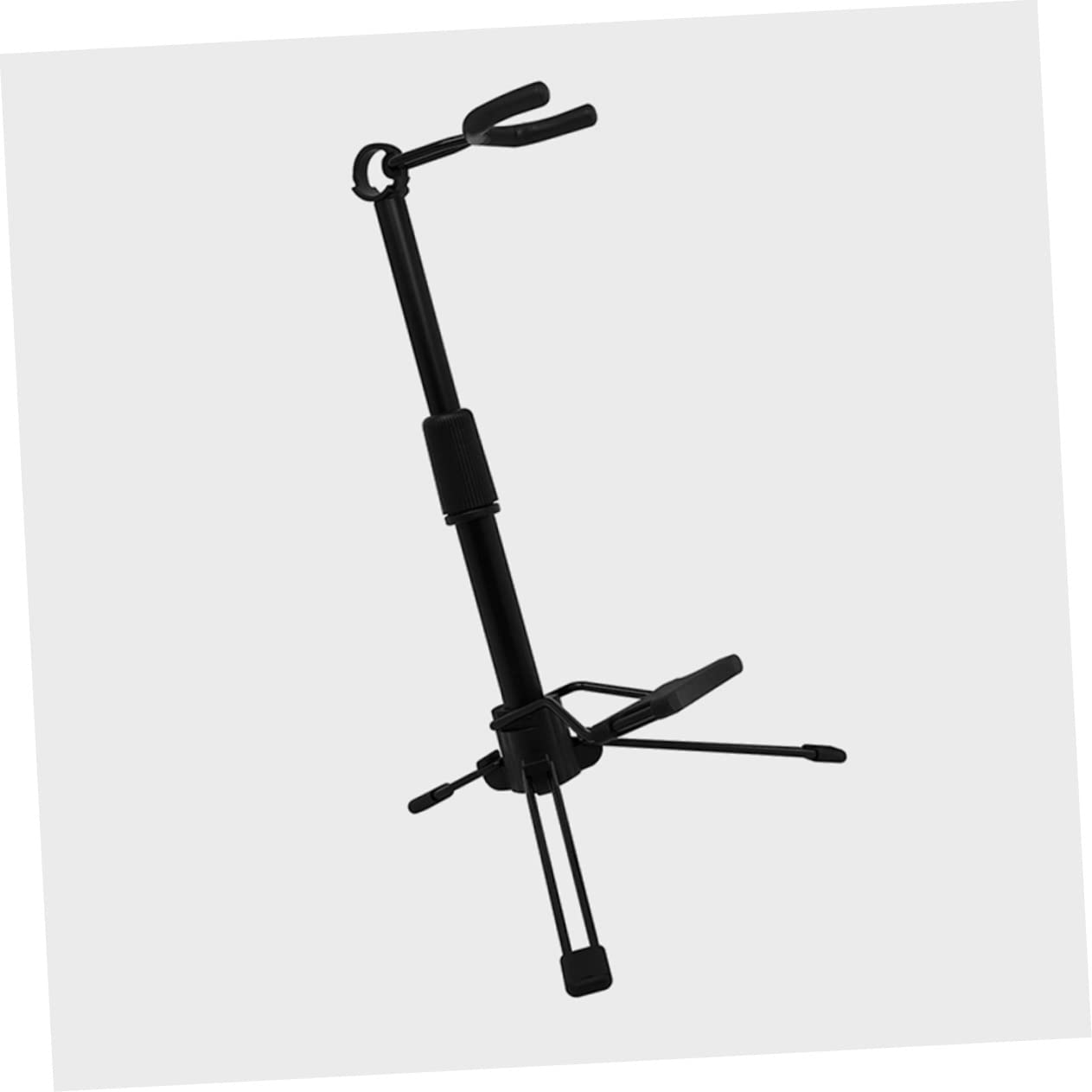 ibasenice Portable Flute Stand Foldable Clarinet Rack Space-saving Wind Instrument Holder for Desktop