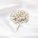 YQZIYOU Rosary Beads Catholic for Women - Rosary Necklace Artificial Pearls, Solid Colored Simple Style Rosary Beads, Gifts for Women (Off White)