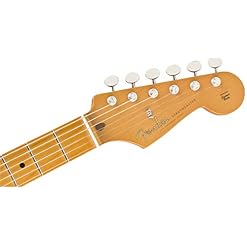 Fender Vintera Stratocaster 50s Modified Touche en érable 2 couleurs - Les Beatles, Paul McCartney, John Lennon, RIngo Starr, George Harrison Fender Vintera Stratocaster 50s Modified Touche en érable 2 couleurs – Image 5