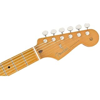 Fender Vintera Stratocaster 50s Modified Touche en érable 2 couleurs - Les Beatles, Paul McCartney, John Lennon, RIngo Starr, George Harrison Fender Vintera Stratocaster 50s Modified Touche en érable 2 couleurs – Image 5