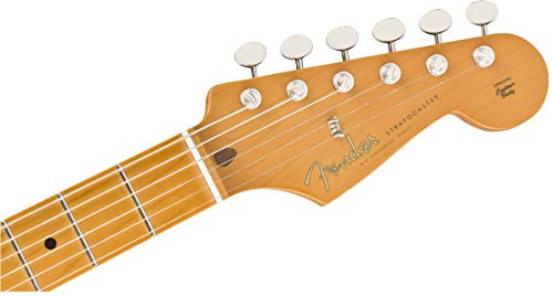Fender Vintera Stratocaster 50s Modified Touche en érable 2 couleurs - Les Beatles, Paul McCartney, John Lennon, RIngo Starr, George Harrison Fender Vintera Stratocaster 50s Modified Touche en érable 2 couleurs – Image 6
