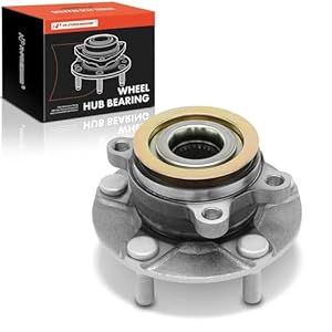 A-Premium Front Wheel Bearing and Hub Assembly Compatible with Nissan 2008-2013 Rogue, 2014-2015 Rogue Select, 2007-2012 Sentra 2.5L, with 5-Lug