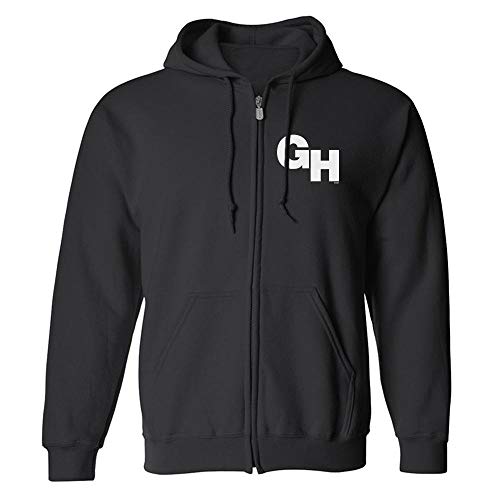 ABC General Hospital GH Logo Fleece Zip-Up Hooded Sweatshirt