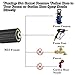 PWACCS Pressure Washer Hose for Power Washer – 3600 PSI High Pressure Replacement Hose – 1/4