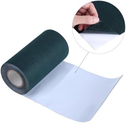 HD Realistic Deluxe Artificial Grass Synthetic Thick Premium Lawn Turf Tape - 6 in x 32.8 FT -(15 CM X 10 M)