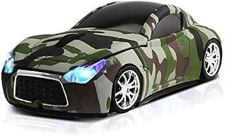 Usbkingdom 2.4GHz Wireless Mouse Sport Car Shape Mobile Optical Gaming Mouse with USB