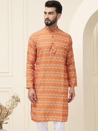 Image of SOJANYA (Since 1958 Men's Exquisite Silk Blend Kurta Elevate Your Festive Look-Crafted for Excellence