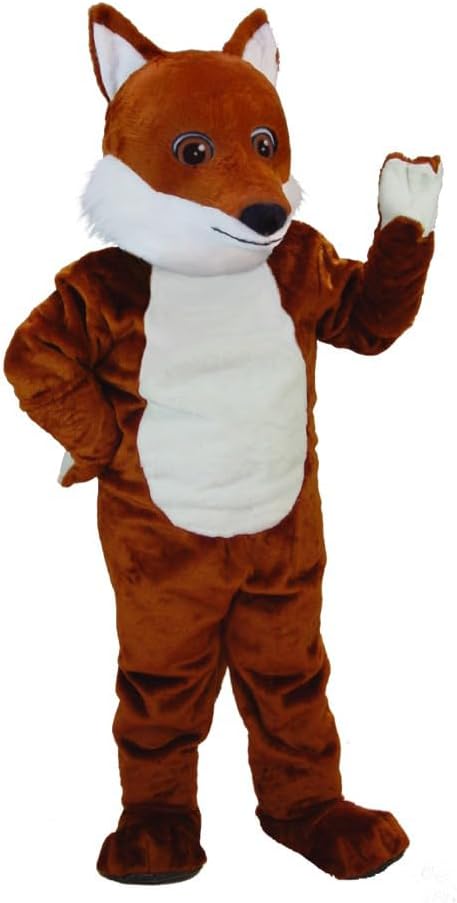 Generic Thermo-lite Fox Mascot Costume Multi, One Size Fits Most