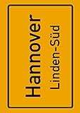 hannover linden limmer  Hannover Linden-Süd: Deine Stadt, deine Region, deine Heimat!  Notizbuch DIN A4 blanko 120 Seiten Geschenk