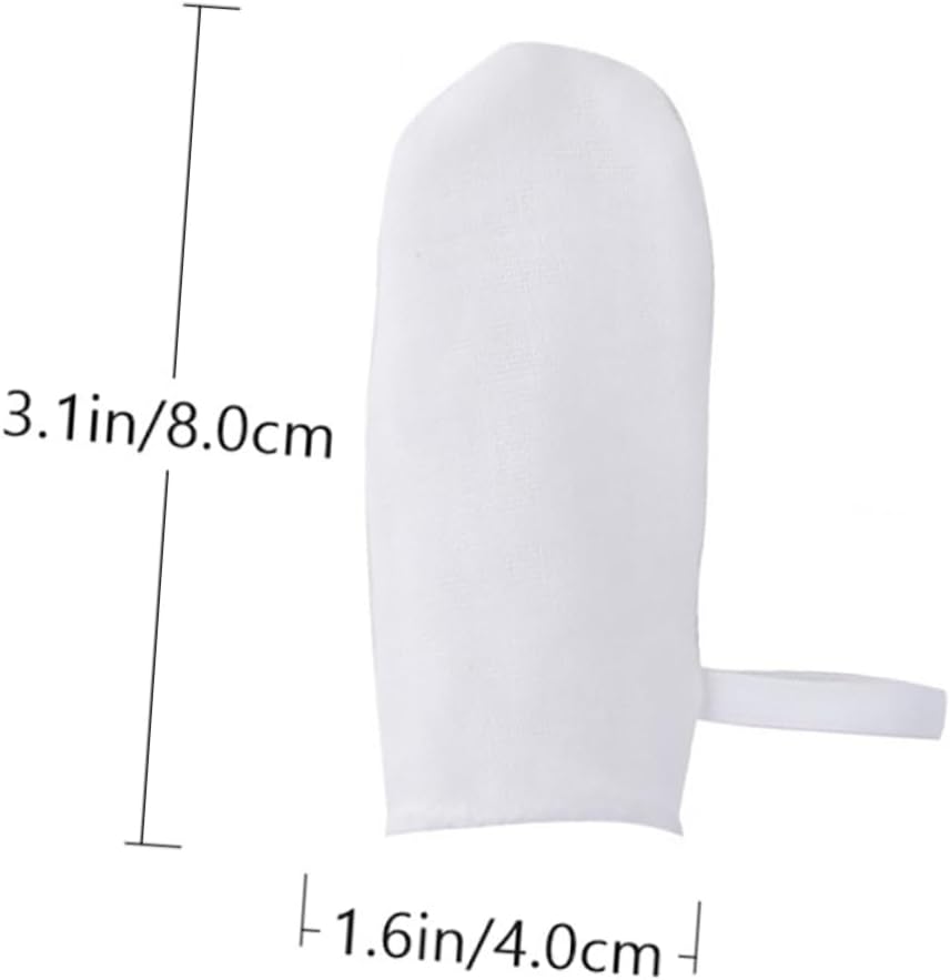Baby Gauze Finger Toothbrush Set 18Pcs Oral Cleaners for Infants Soft Gentle Cleaning Tool for Newborns Baby Oral Hygiene