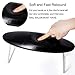 Nail Arm Rest, Microfiber Leather Manicure Hand Pillow, for All Brands Nail Dryer Lamp and Nail Technician Salon Use (Black)
