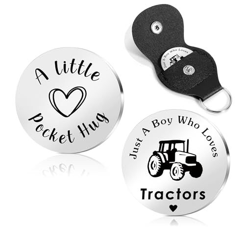 Tractors Gifts For men Tractors Gifts For Tractors Lovers funny Keyrings For men Just A boy Who Loves Tractors farmer gifts for men farming gifts Tractors Themed Gifts For men Tractors Presents