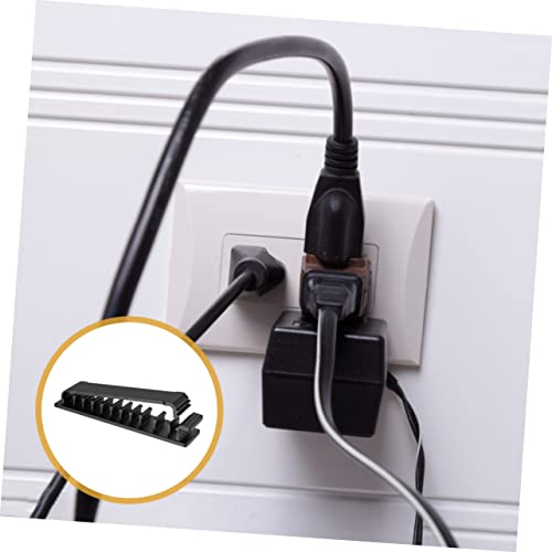 UPKOCH Organizador de Cables 12 piezas para gestión de cables bajo mesa, fácil de instalar miniatura 6