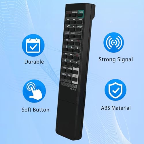 RM-S103 RMS103 Replacement Remote Control Compatible for Sony FM Stereo FM-AM Receiver by Kassionel - Used condition - Image 3