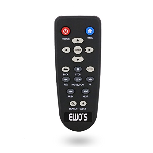 EWO'S pour lecteur multimédia à distance pour Western Digital WD TV en direct, 1 Live Hub, TV, Meuble multimédia