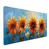 【TAPIS DE SOURIS XXL】: Ce tapis de souris xxl offre suffisamment d'espace pour votre souris et votre clavier pleine taille, parfait pour les joueurs ou les utilisateurs de bureau qui ont besoin de plus d'espace pour manœuvrer