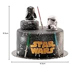 Dekora - Star Wars Darth Vader PVC Figure Cake Decoration - 6,5 cm - Image 6