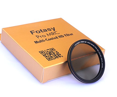 Fotasy 49Mm Ultra Slim Circular Pl Lens Filter, Nano Coatings Mrc Multi Resistant Coating Oil Water Scratch, 16 Layers Multi-Coated 49Mm Cpl Filter #TOP1